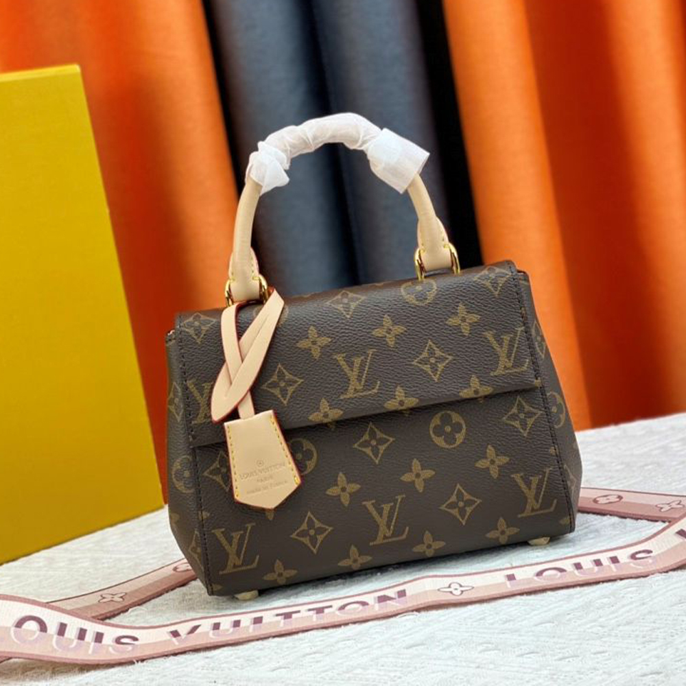 Louis Vuitton LV Cluny Leather Shoulder Crossbody Bag M46055&M460541:1High-quality replica