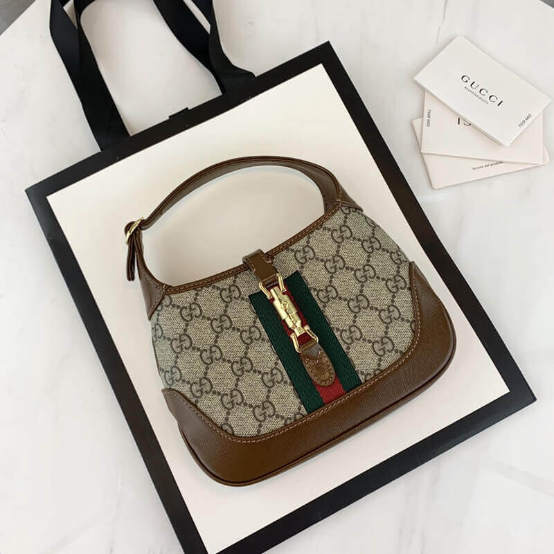 Replica Gucci Jackie 1961 Mini Hobo Bag 6370921:1High-quality replica