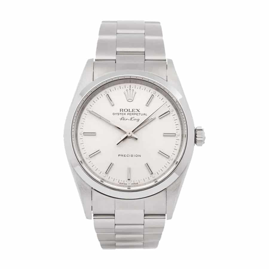 Rolex Air King 14000 Stainless Steel White Dial Replica - Top club