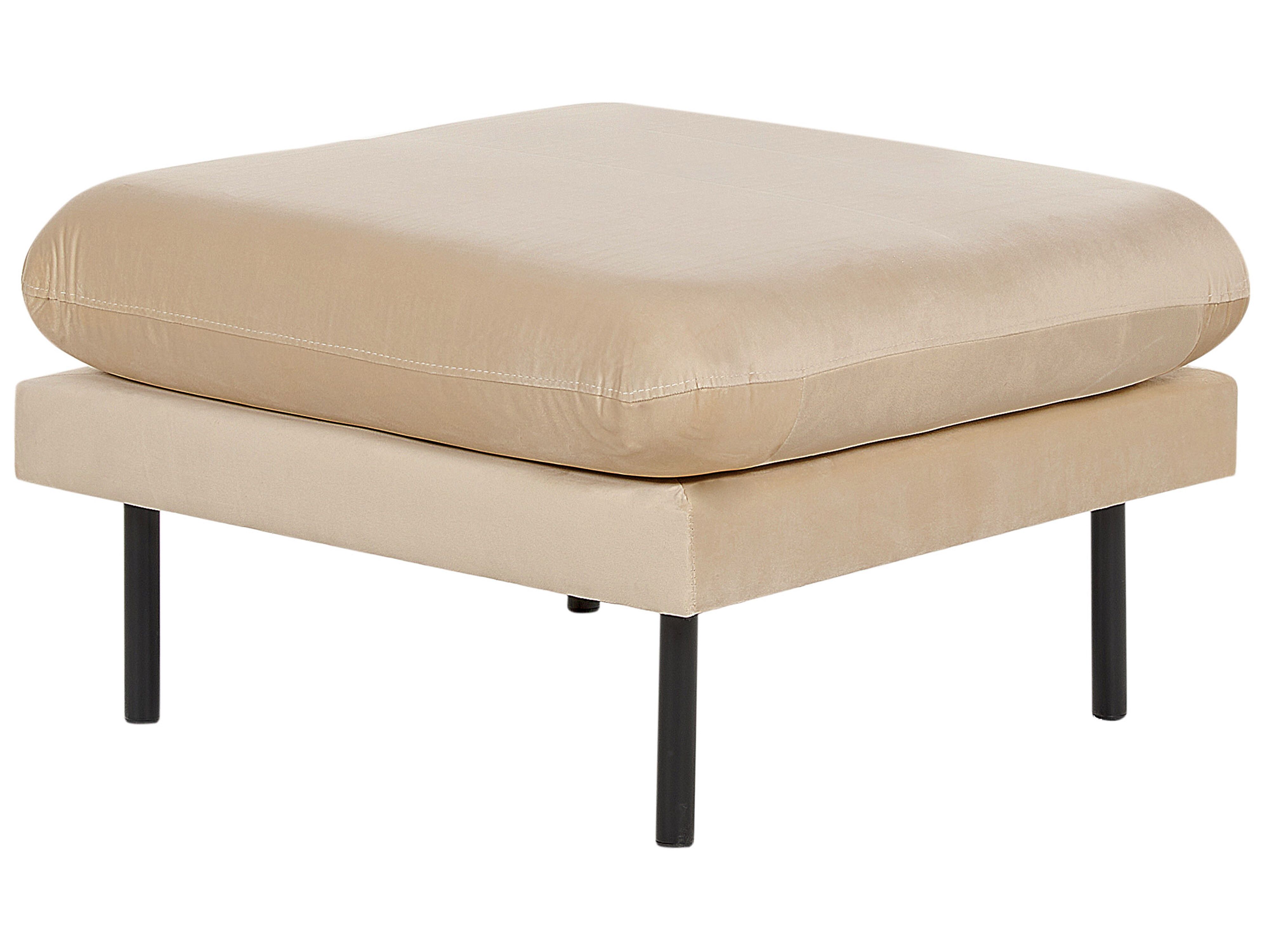 Ottoman VINTERBRO Velvet Beige