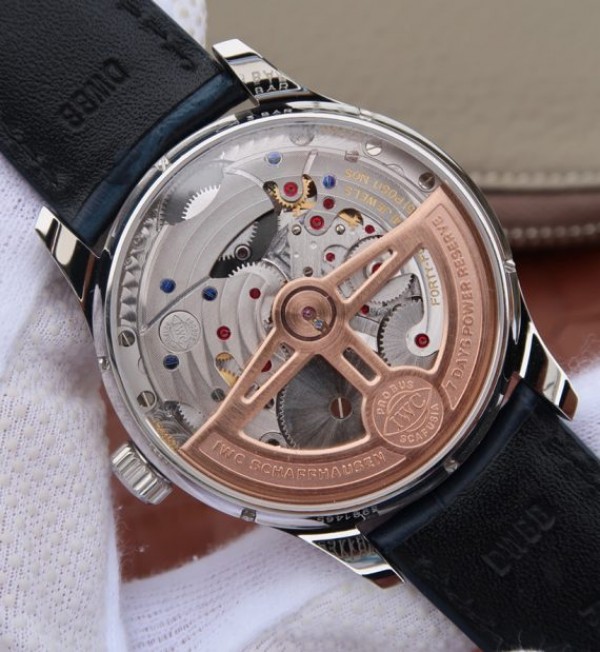 Replica IWC AZ Portuguese Tourbillon IW5046 White Dial Blue Markers - Top club