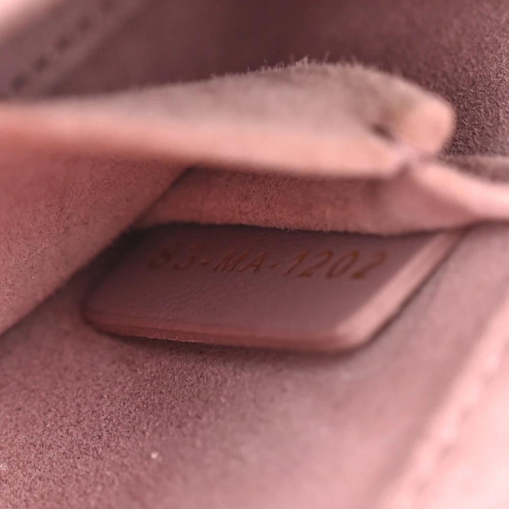 Peony Pink Dior Cannage Superfake Handbag with Gold Hardware1:1High-quality replica