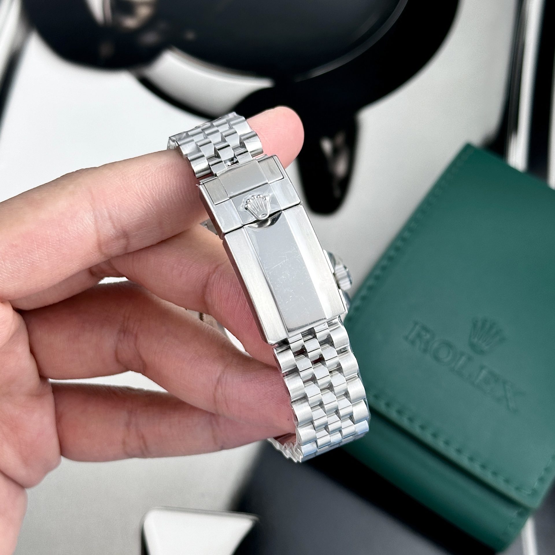 Rolex Replica Watch GMT-Master II Coke Black Dial Strap Jubilee Clean Factory 40mm - Top club