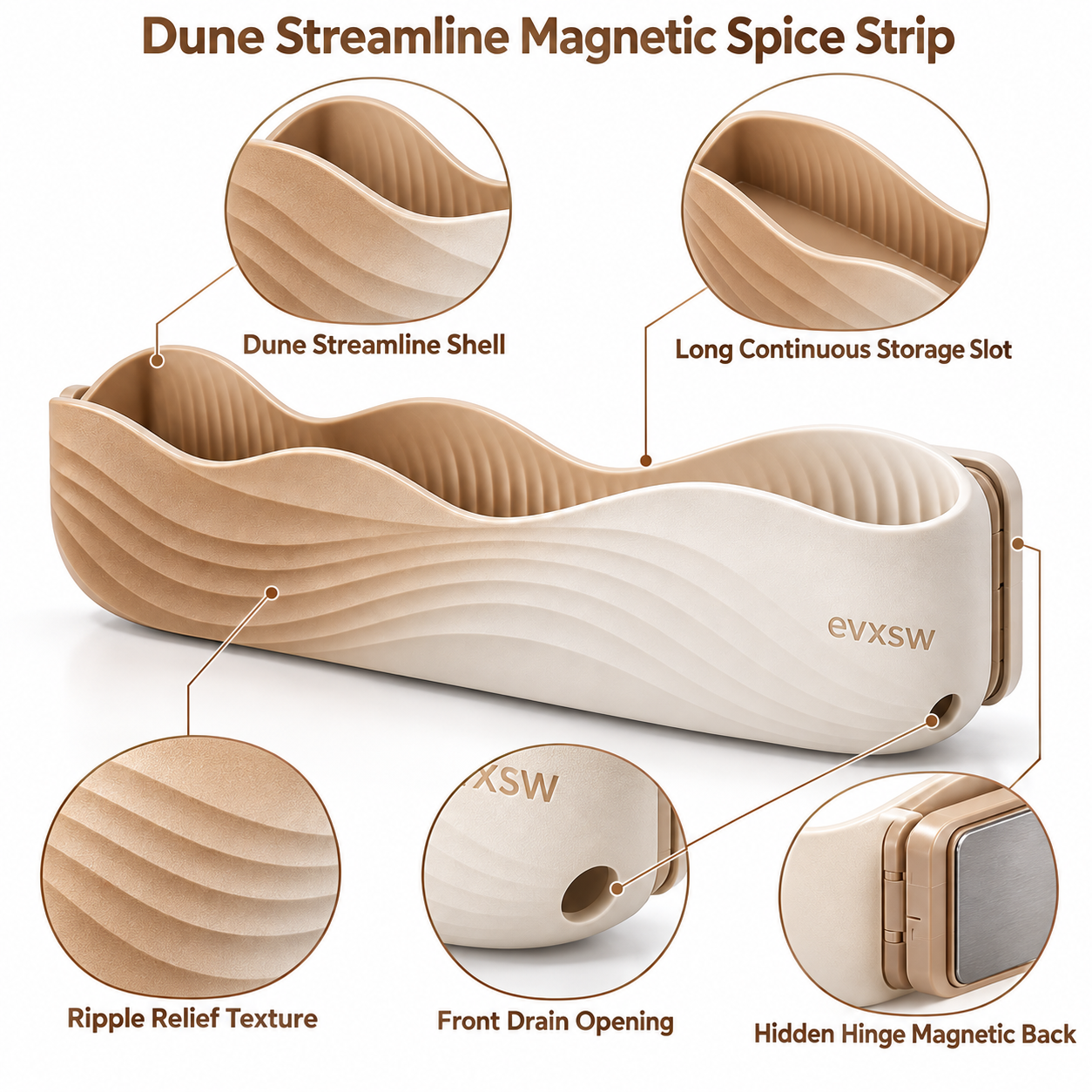 Dune Streamline Magnetic Spice Strip