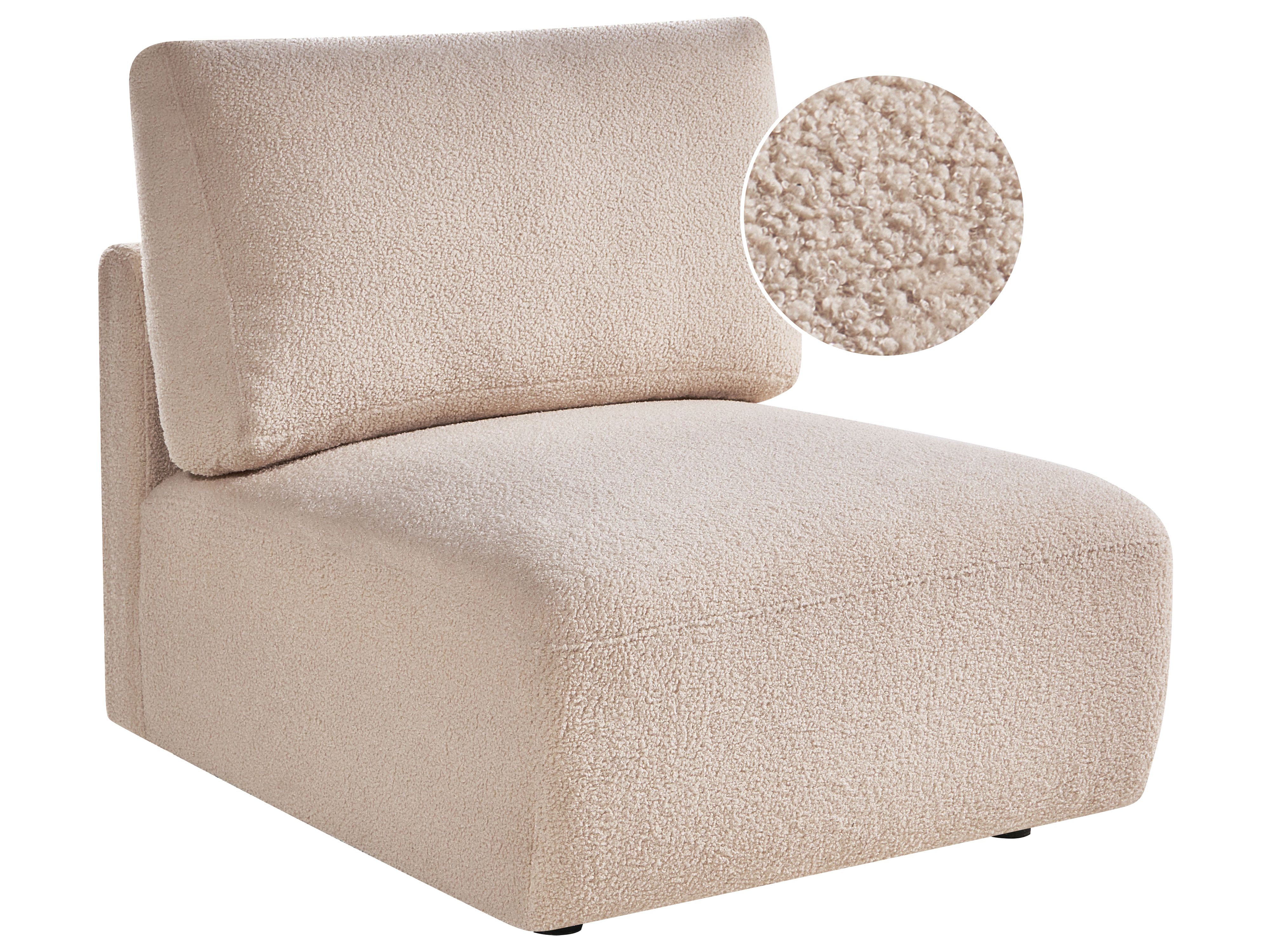 1-Seat Section MESNALI Boucle Beige
