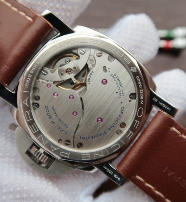 Replica Panerai Luminor 1950 PAM372 Brown Leather Strap P.3000 Super Clone - Top club