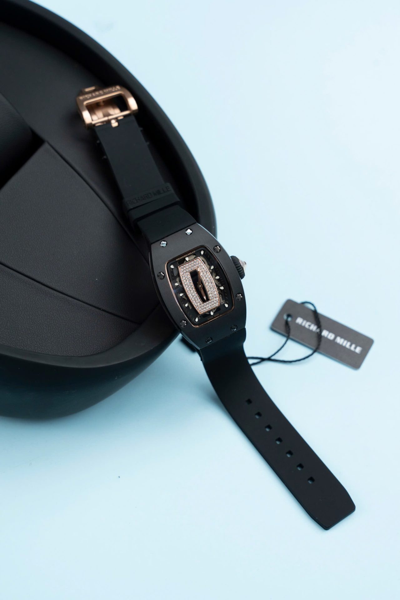 Richard Mille Fake Watches RM07-01 Ceramic Black 36mm - Elite Watch Atelier