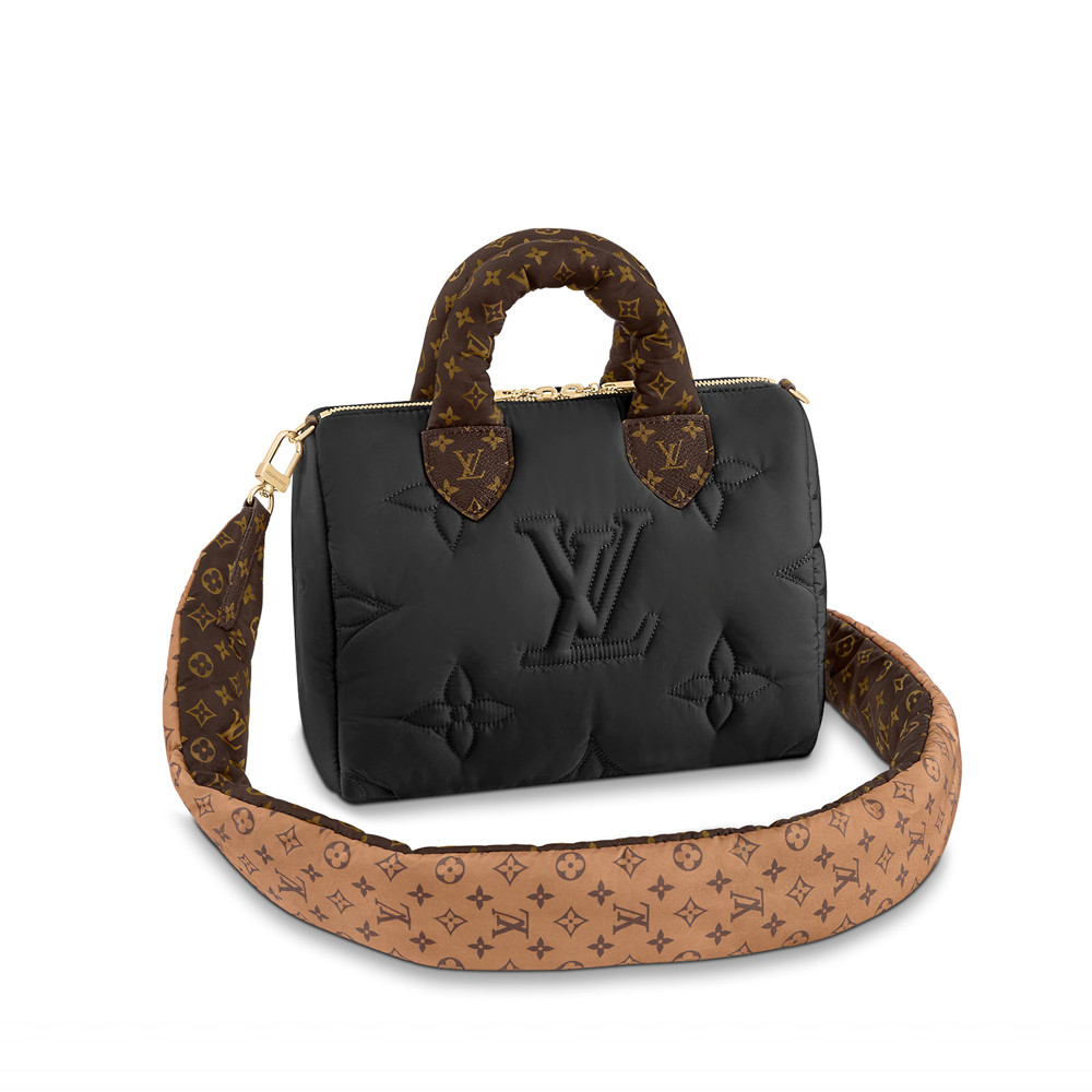 Econyl Nylon Speedy Bandouliere Bag M590081:1High-quality replica