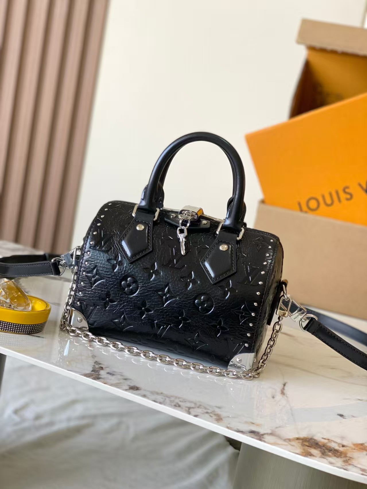 Louis Vuitton Speedy Trunk 20 HandBag1:1High-quality replica