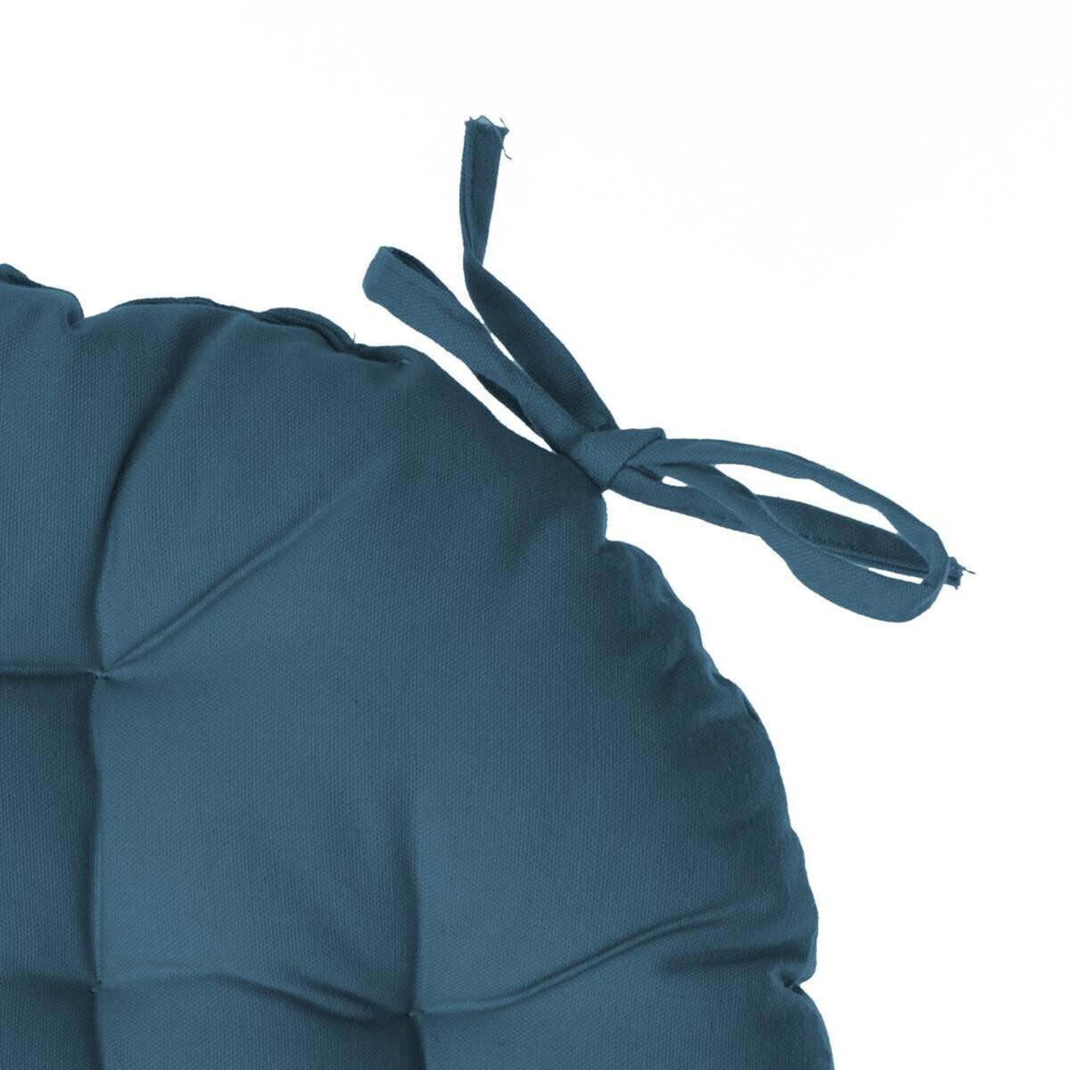 Round chair cover Blue, D.38 cm