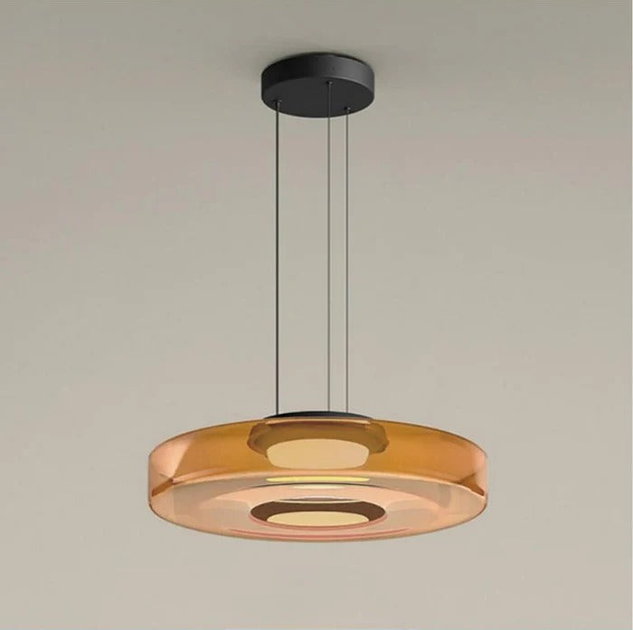 CraftNova – Bauhaus Glaspendellamp met Verstelbare Ophanging