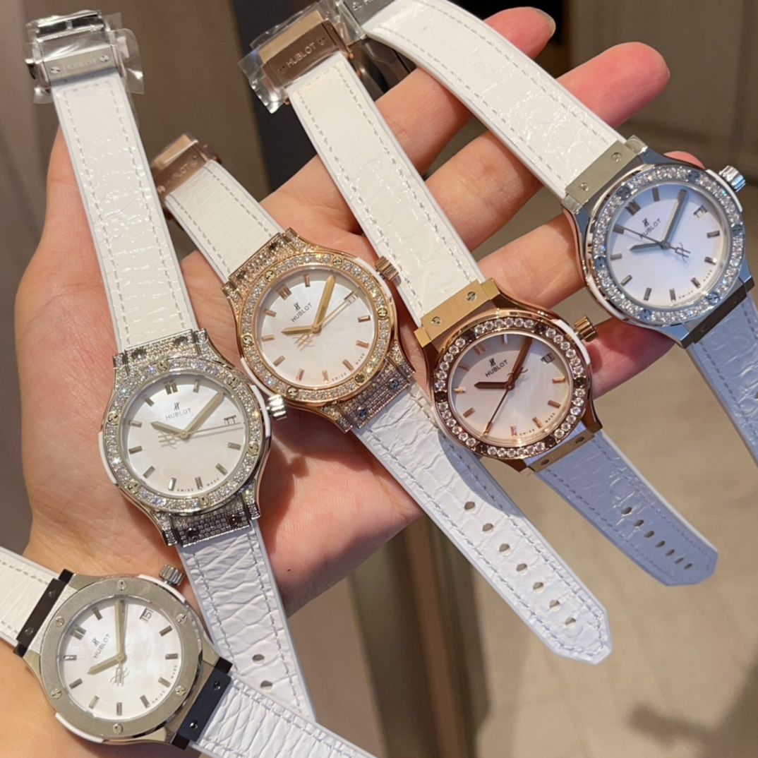 Hublot Classic 33mm High-End Women's Watch(1:1 replica) - Top club