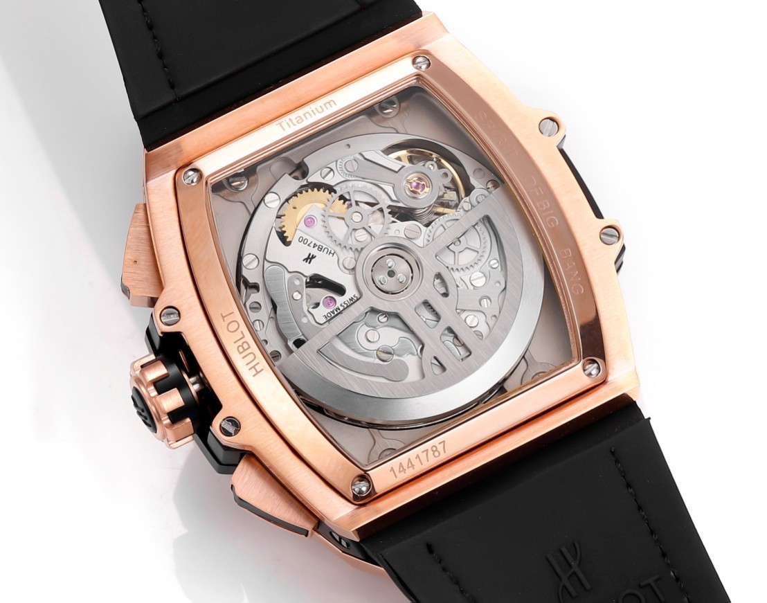 Hublot SPIRIT OF BIG BANG Chronograph, 45 mm Textured rubber strap(1:1 replica) - Top club