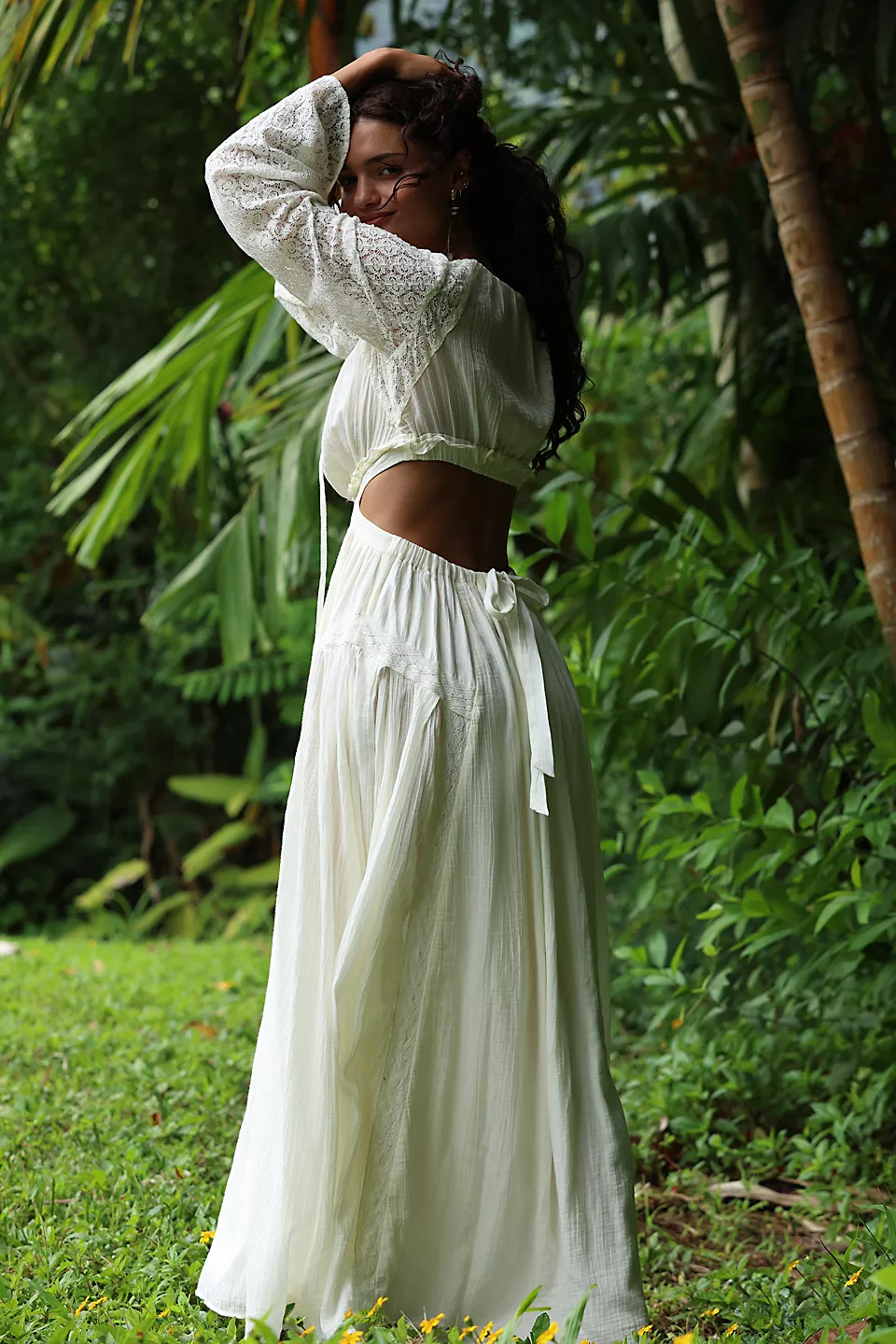 Lacie Maxi Dress-Ivory