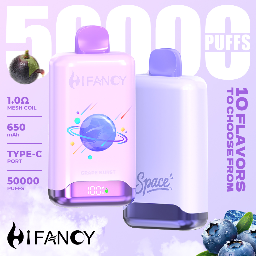 HIFANCY SPACE 50000 Puffs Disposable Vape (10 Pack)
