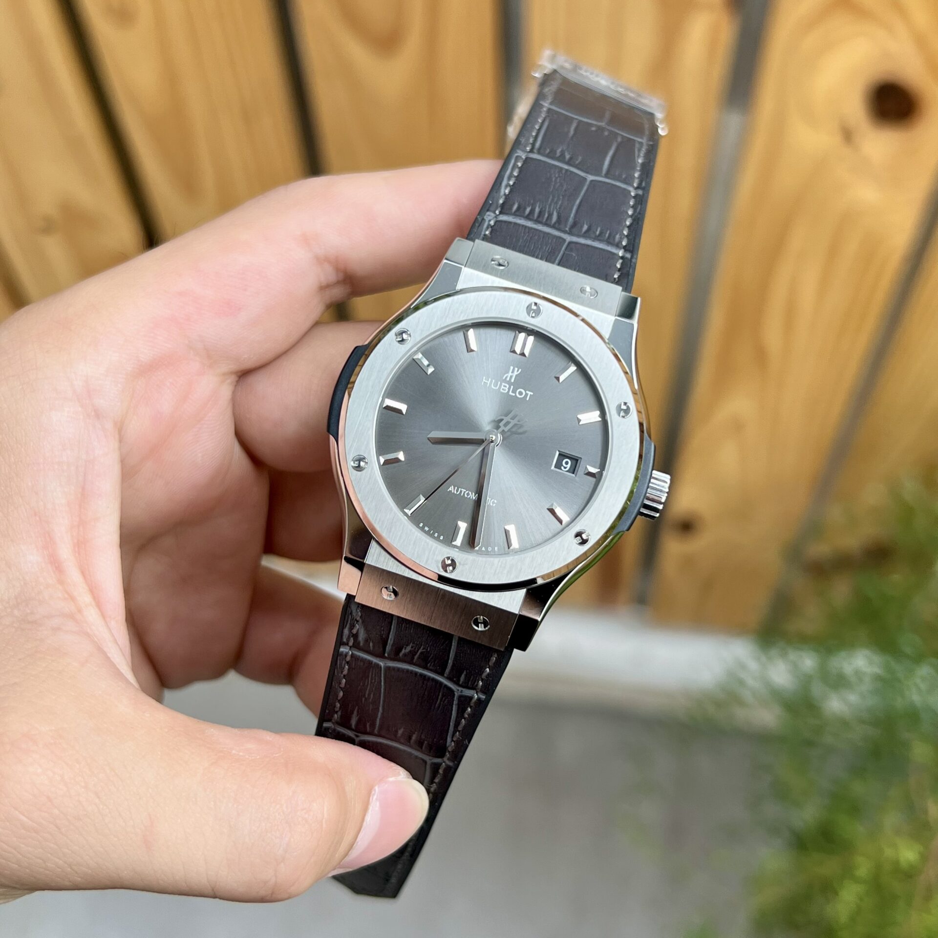Hublot Replica 11 Watch Classic Fusion Titanium Gray Dial JJF 2023 42mm - Top club
