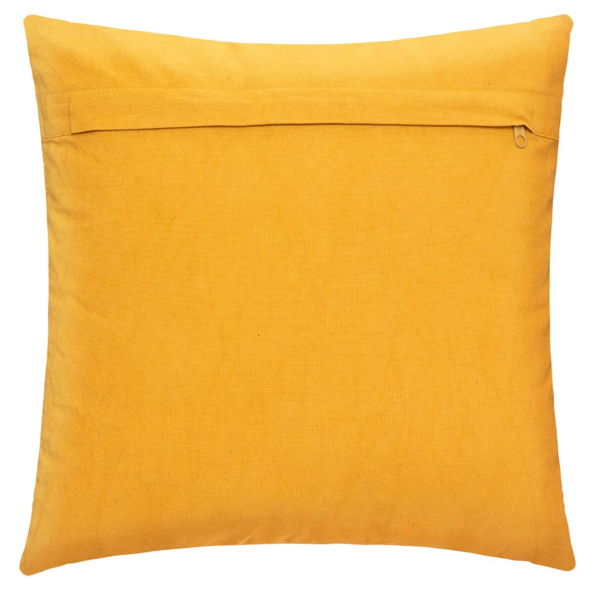 Cushion "Inca" Mustard yellow, 40x40 cm