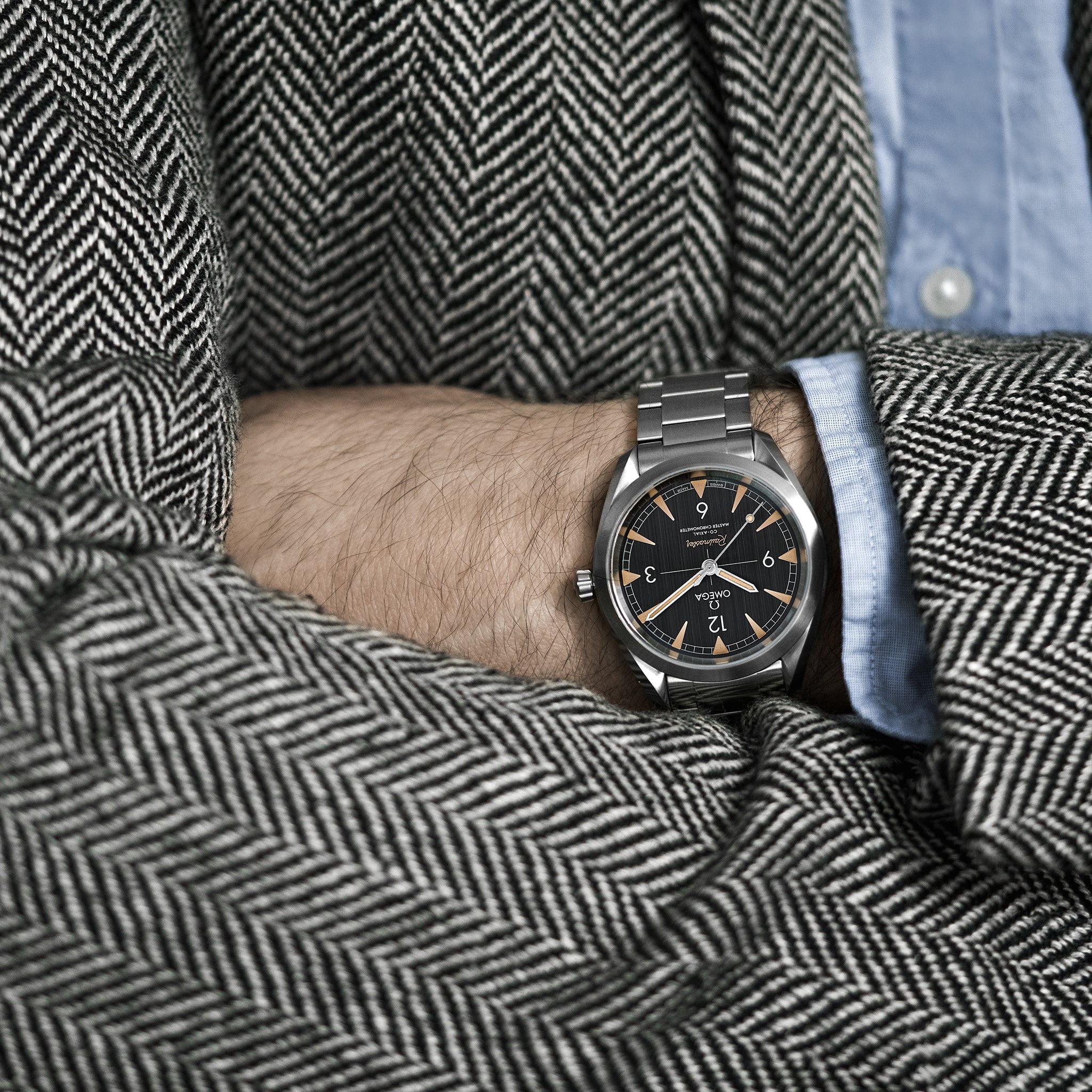 Seamaster Railmaster Co-Axial Master Chronometer 40mm(1:1 replica) - Elite Watch Atelier
