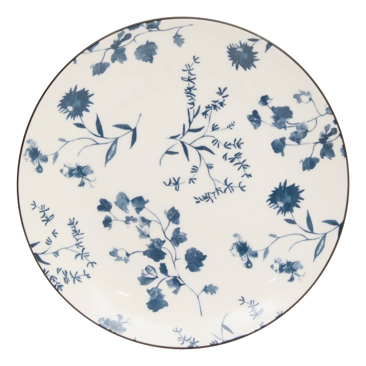 Set of 6 dessert plates "Umami" Porcelain, D.19.4 cm
