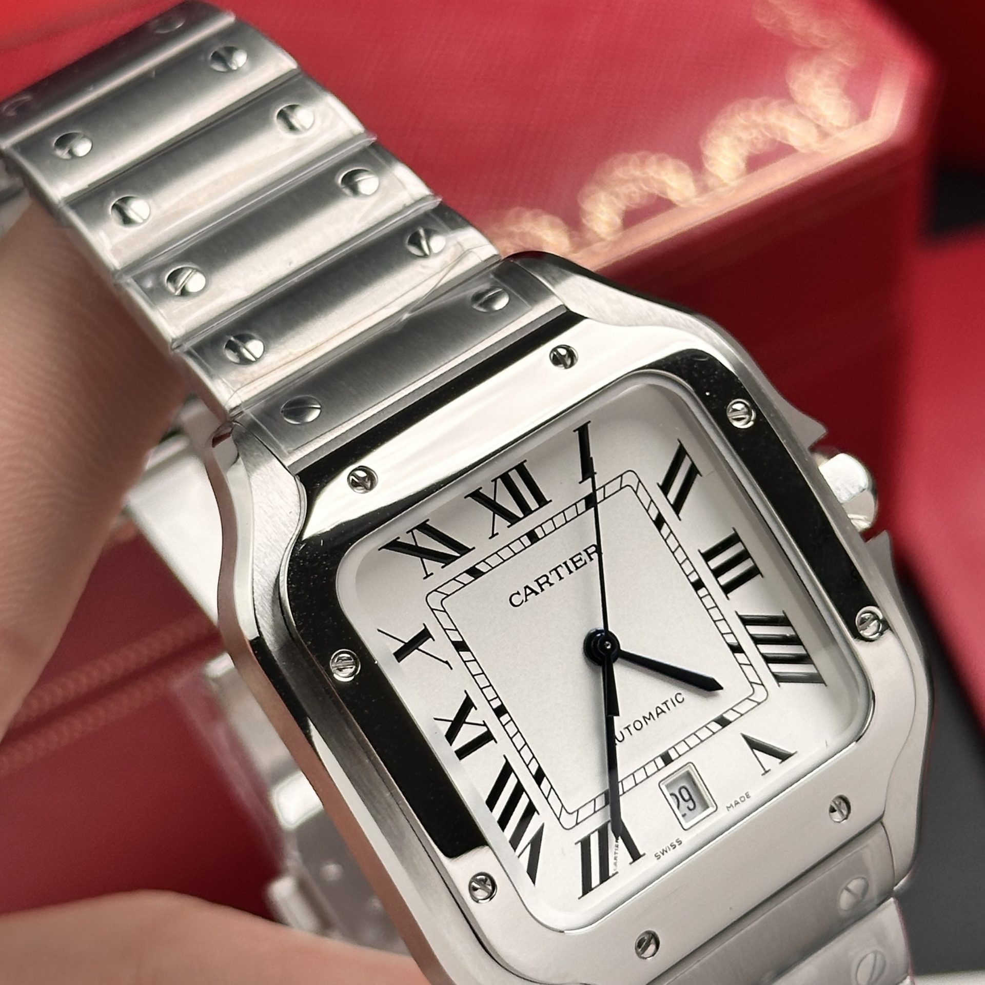 Cartier Replica 1:1 Watch Santos de Cartier WSSA0018 BV Factory 39.8mm - Top club