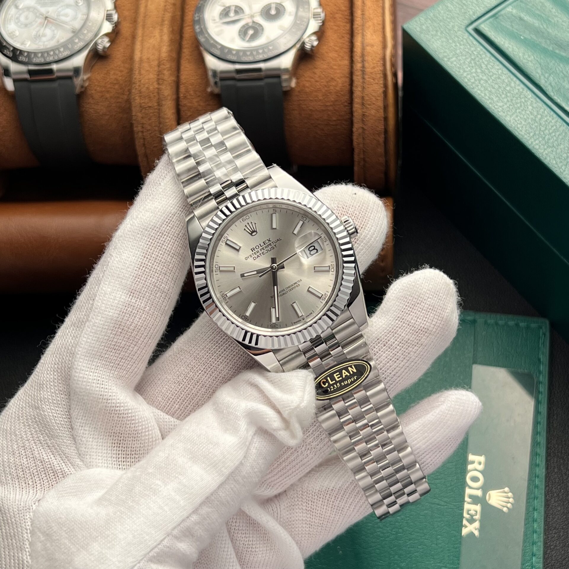 Rolex Datejust 126334 Replica Watch Siver Dial Clean Factory 41mm - Elite Watch Atelier