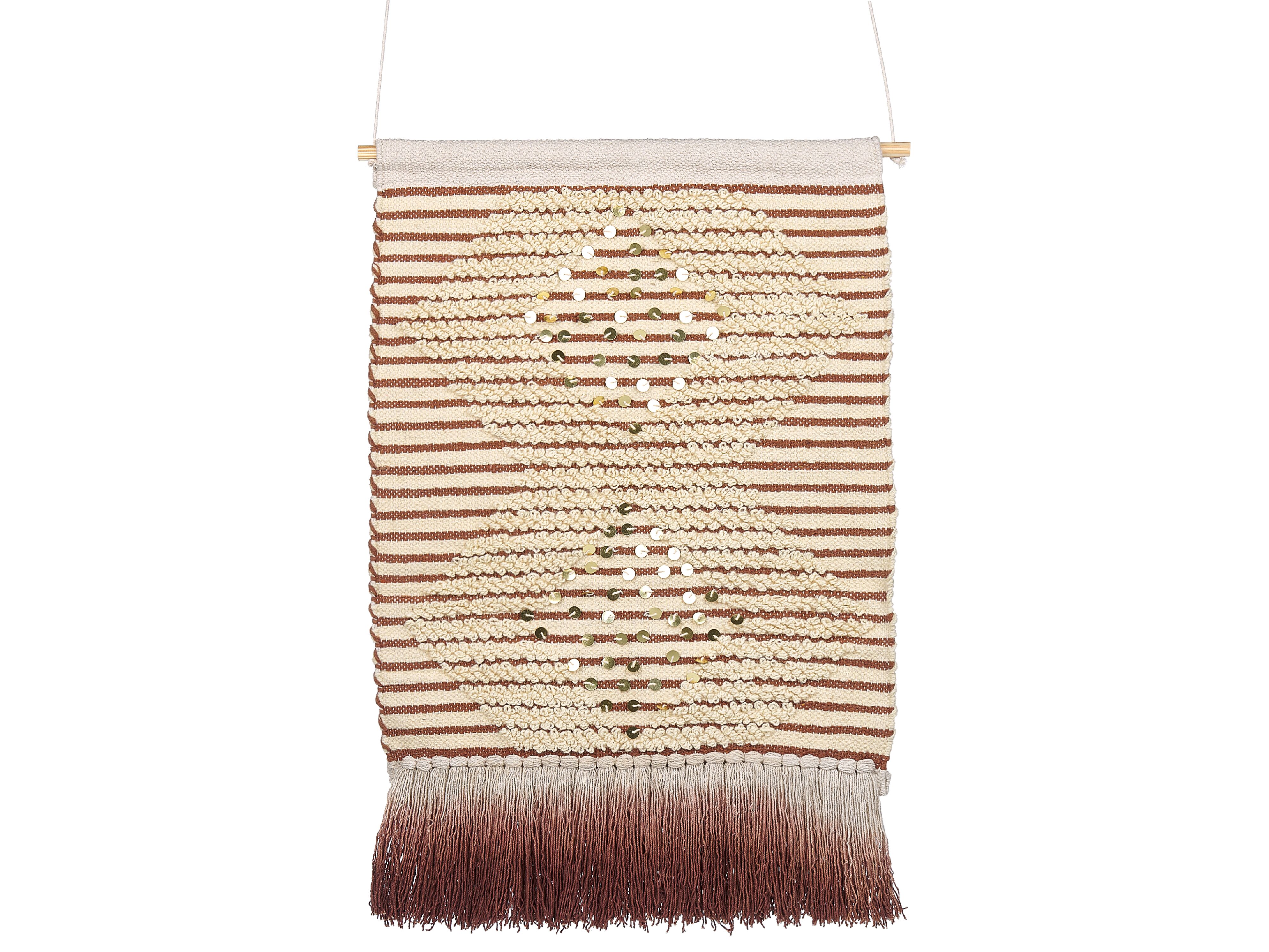 Fabric Wall Hanging SABO Cotton 75 cm Beige