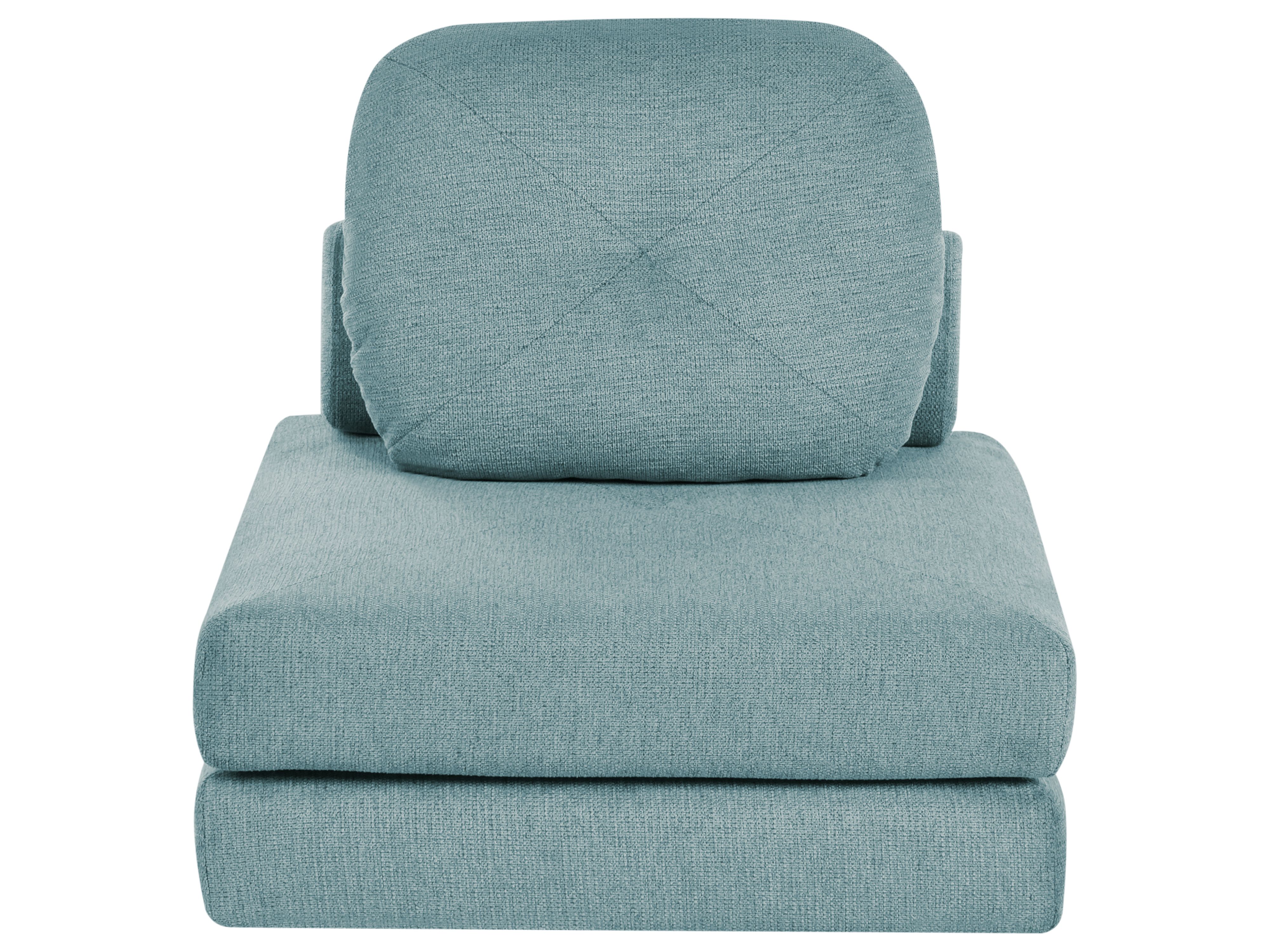 Single Sofa Bed OLDEN Fabric Mint Green