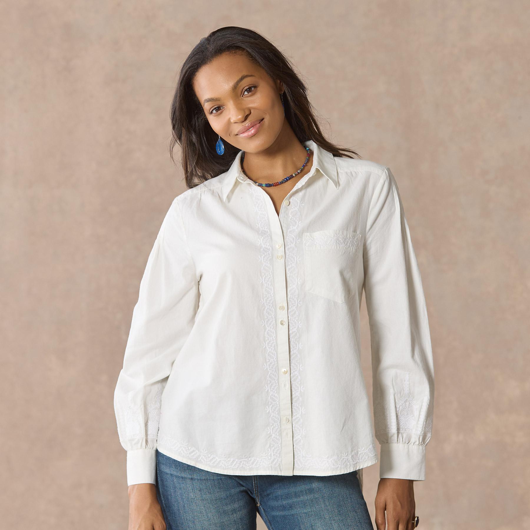 Karla Embroidered Shirt - Sundance Clothing