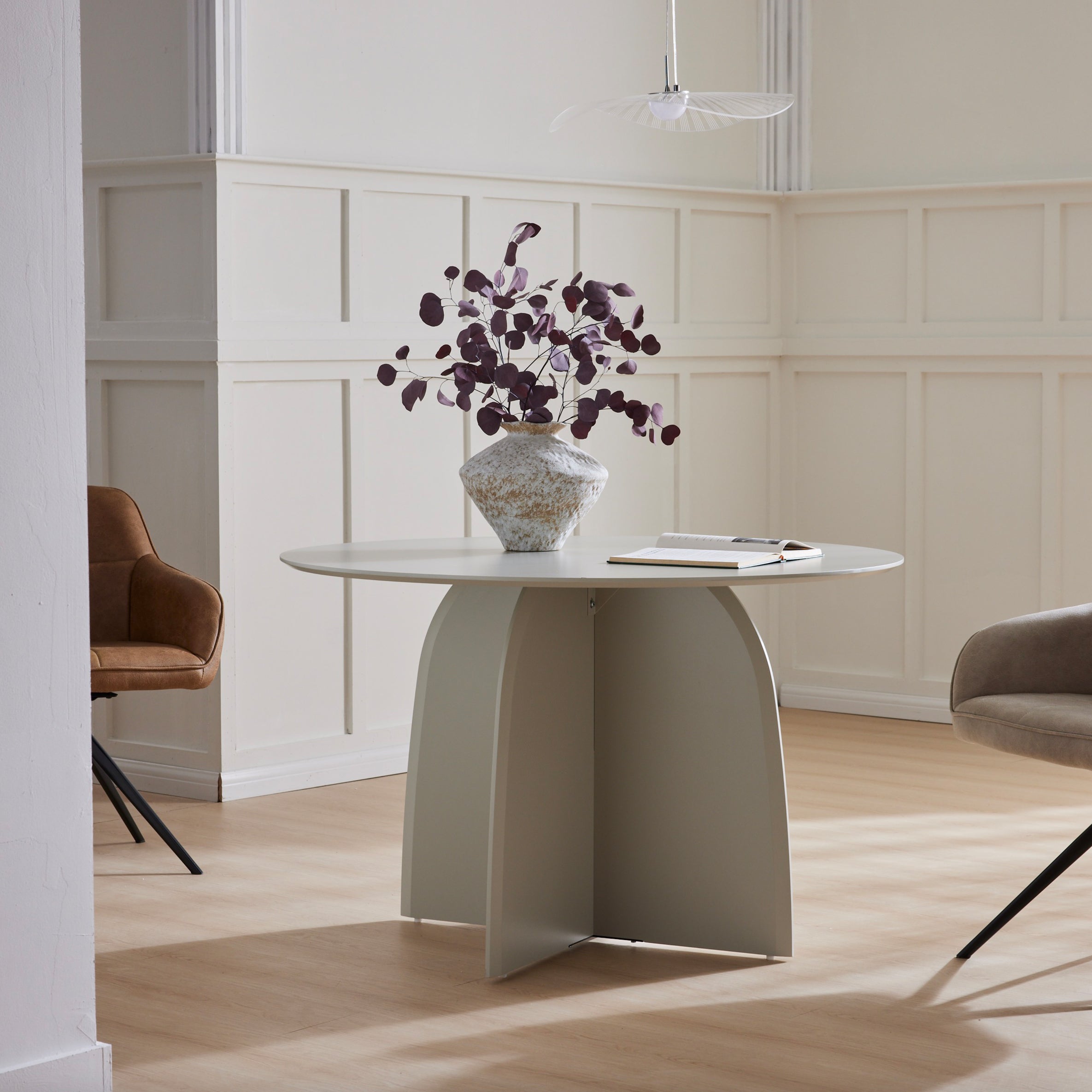 Blokker Noux Eettafel Ø 120 cm - Cashmere