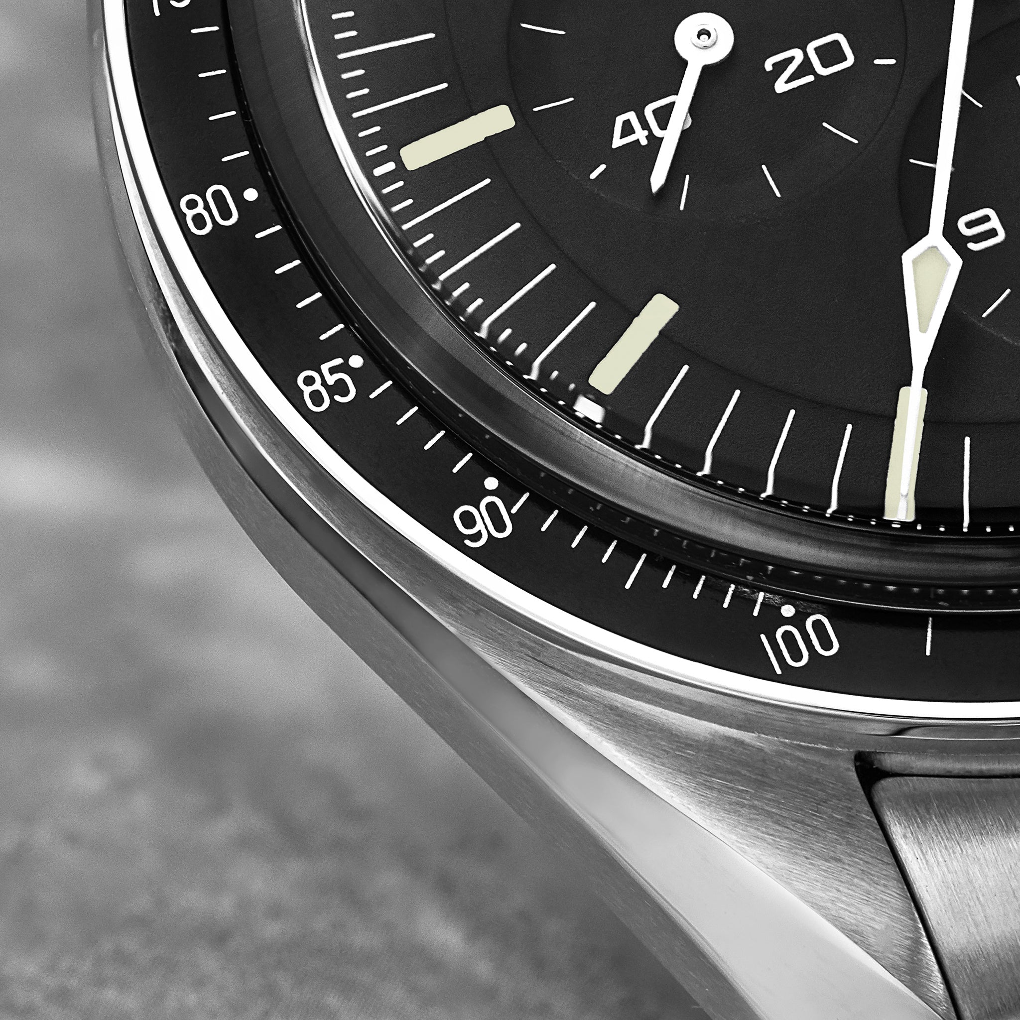 Speedmaster Moonwatch Professional Co-Axial Master Chronometer Chronograph 42mm Hesalite Crystal On Bracelet With Caliber 3861(1:1 replica) - Top club