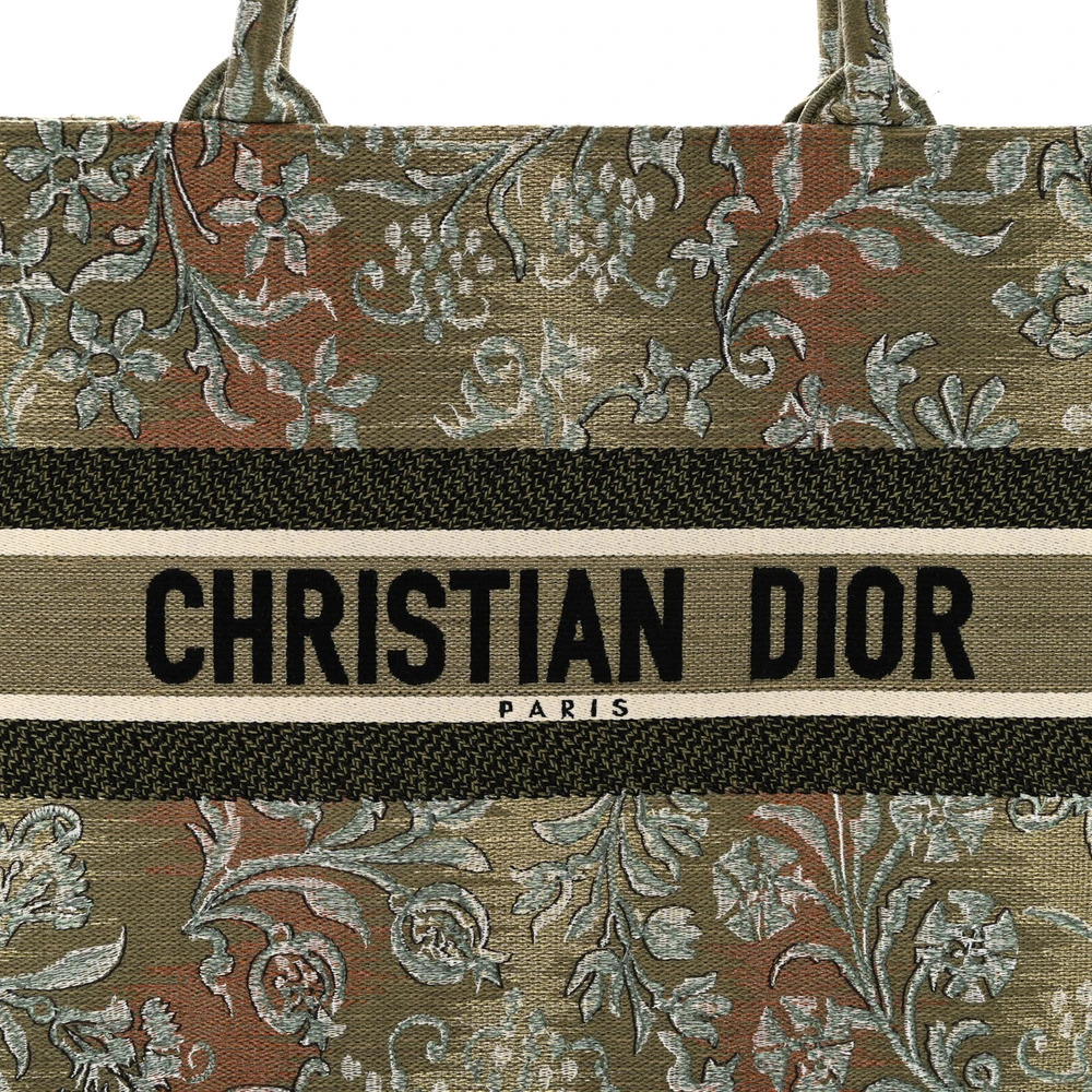 Mirror Quality Dior Brocart Book Tote Replica for Less1:1High-quality replica