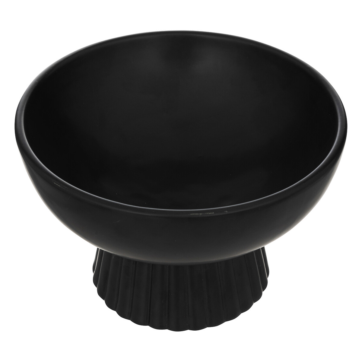 Bowl "Chaya" Ceramic, black, d.22 cm