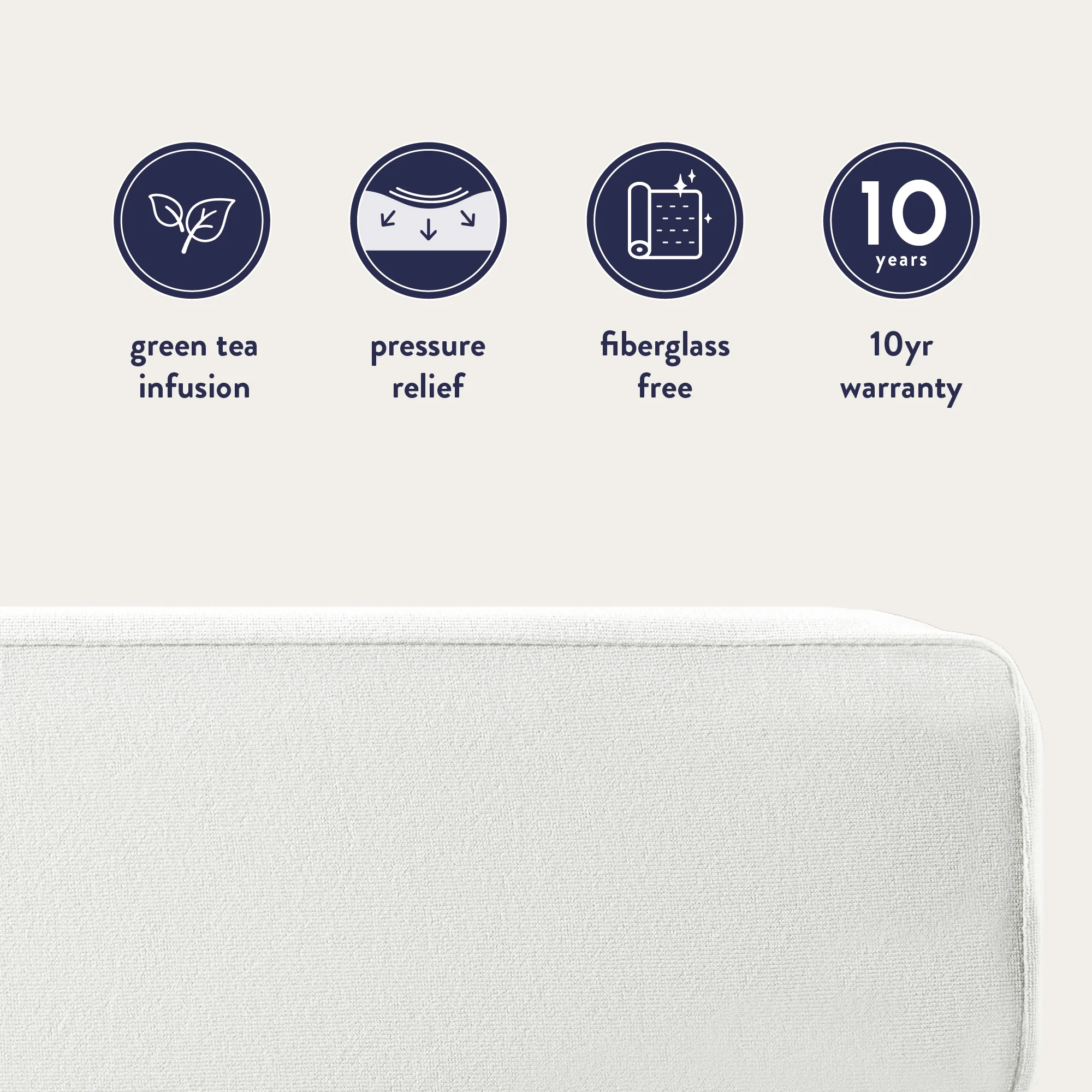 Best Price Mattress Signature 6" Green Tea Memory Foam Mattress, Twin - Image 4
