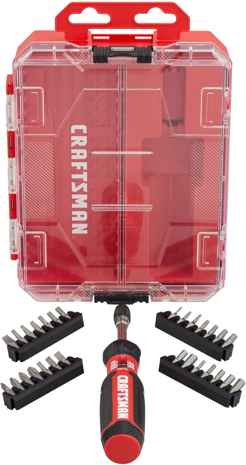 CRAFTSMAN Torque Screwdriver Set with Storage, 1