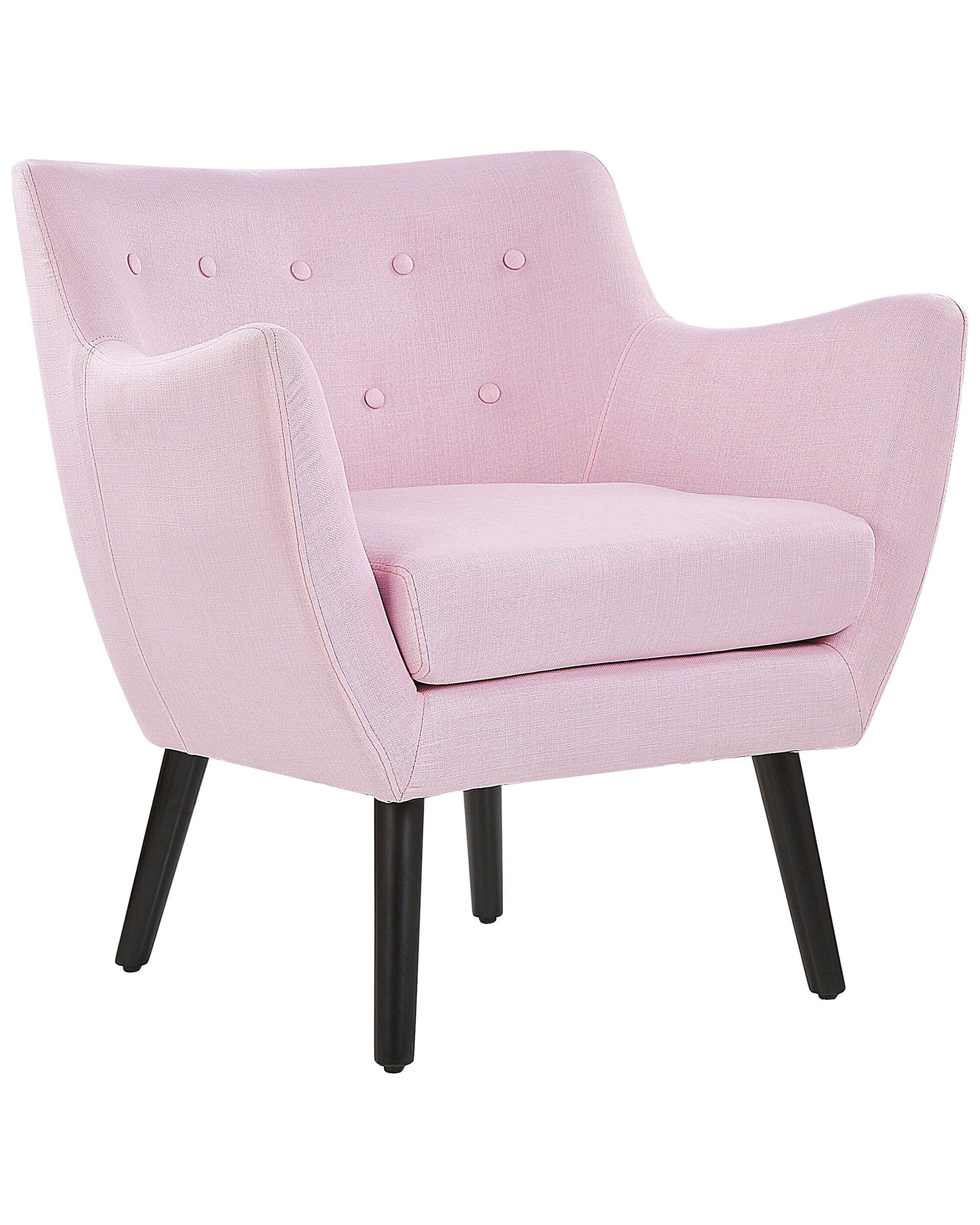 Armchair DRAMMEN Fabric Pink