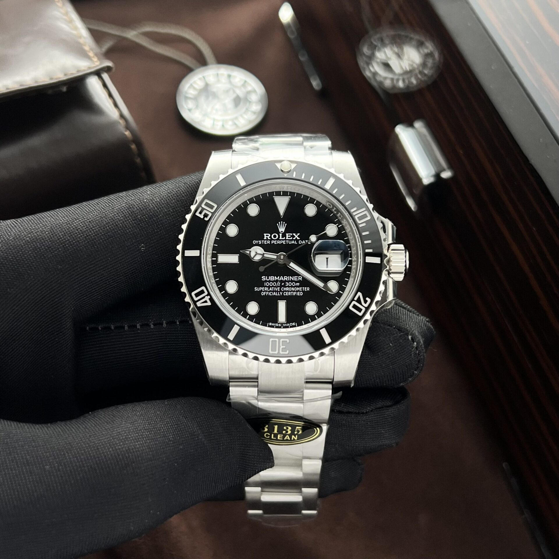 Rolex Replica Watch Submariner 116610LN Black Dial Clean Factory 40mm - Elite Watch Atelier