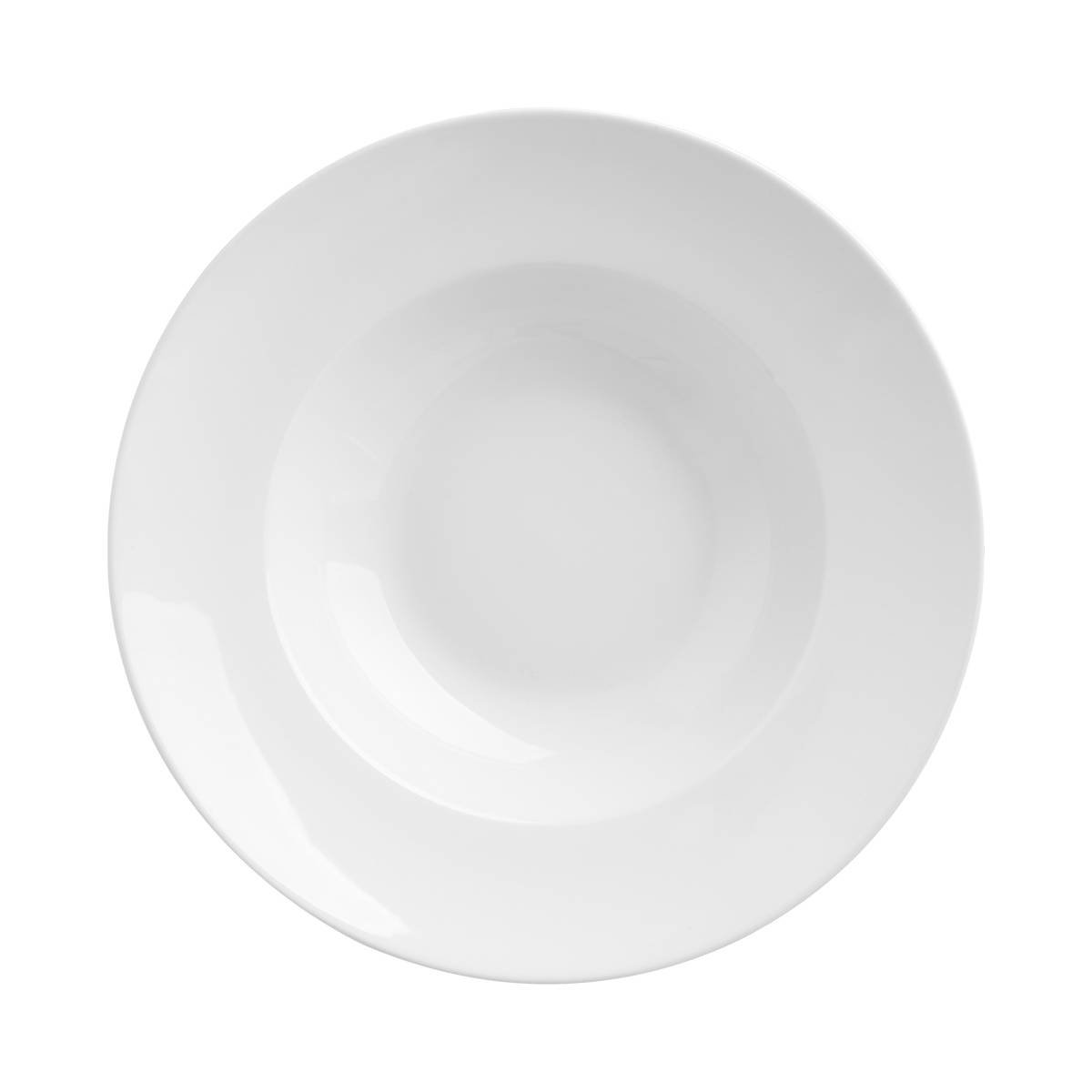 Pasta plate "Round" D.26.8 cm, White