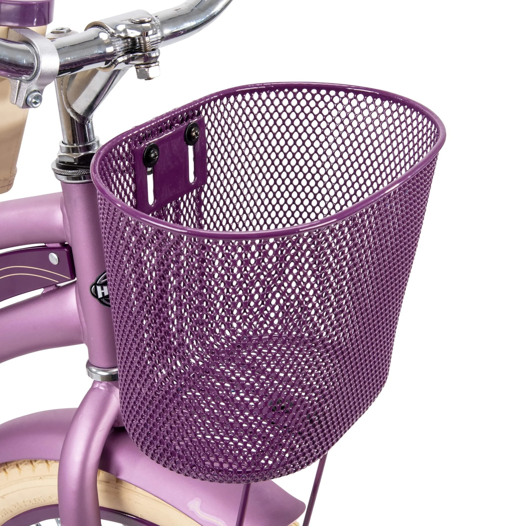 24" Nel Lusso Girls' Cruiser Bike, Purple Satin - Image 7