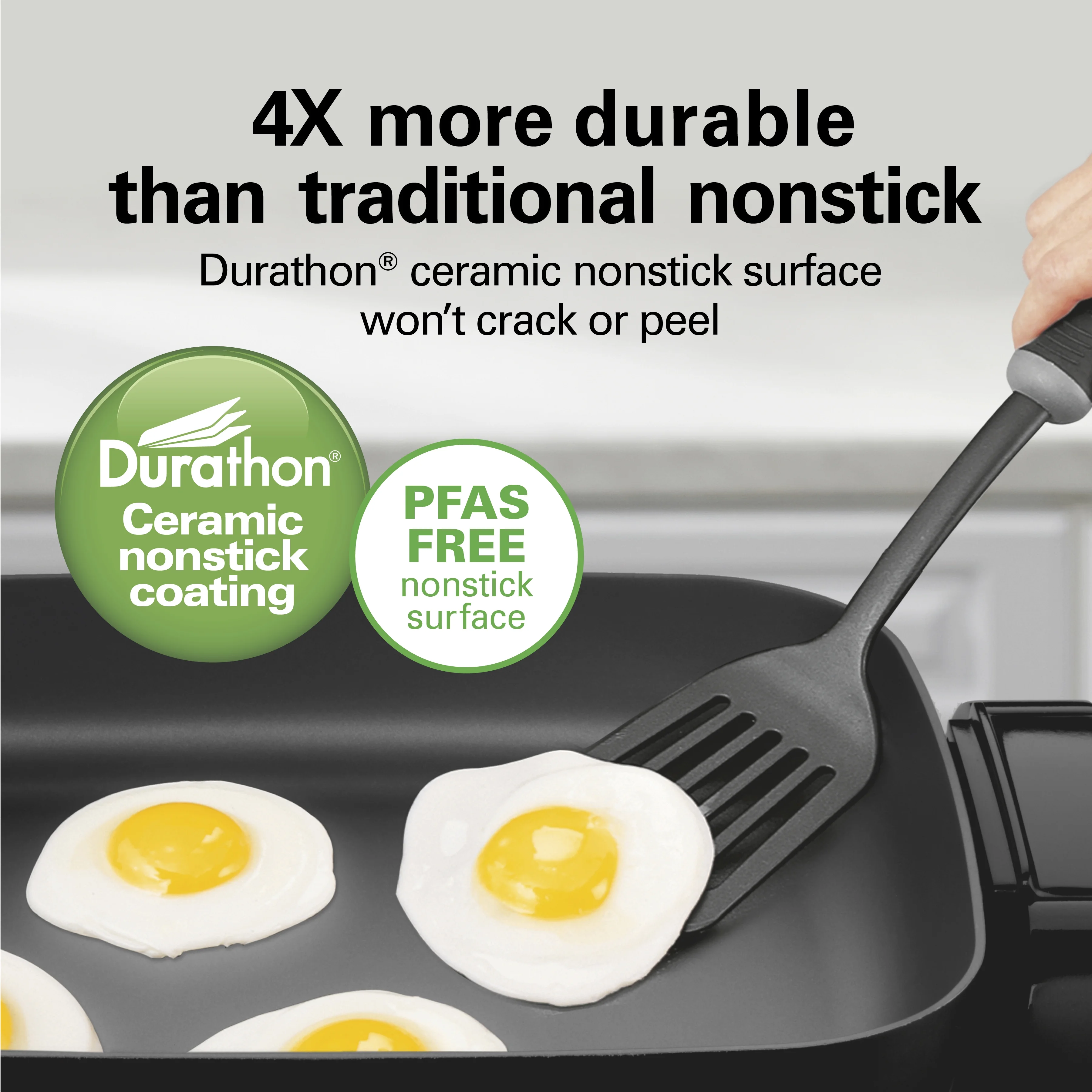Hamilton Beach Electric Skillet with Lid, 12