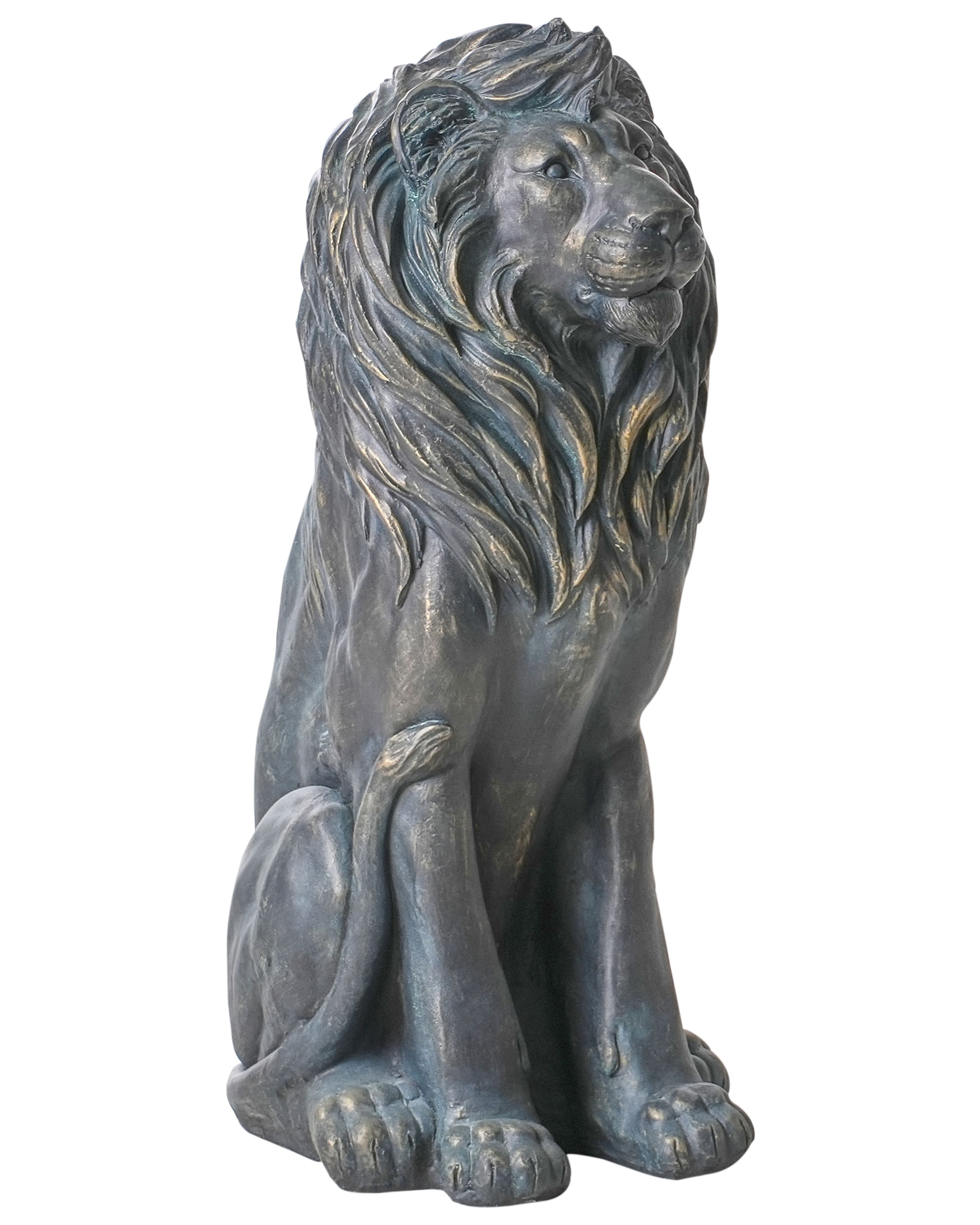 Garden Statue DAKAR Lion Brown