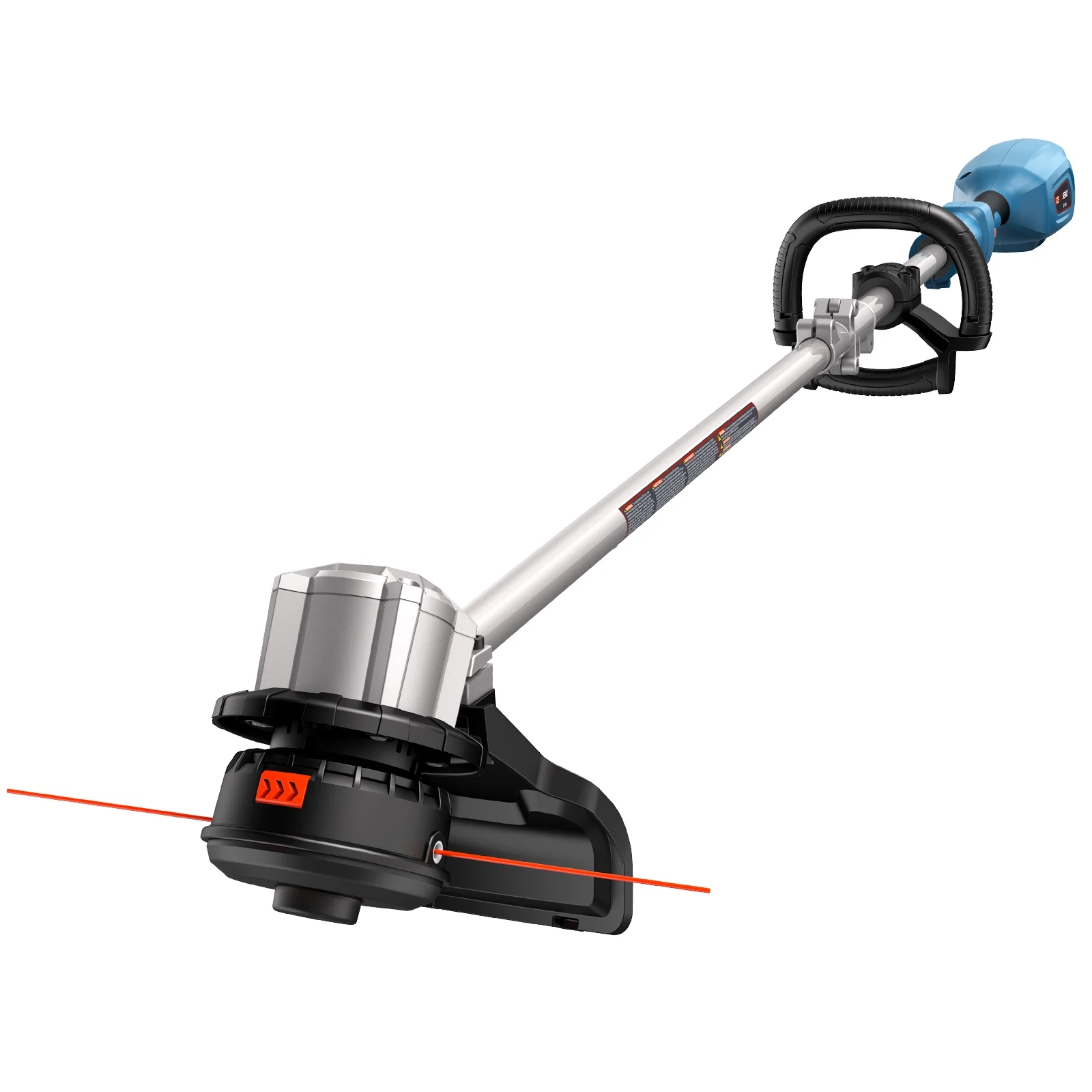 SENIX 58V Brushless Weed Eater, 11�?13�?Variable Length String Trimmer, 360° Adjustable Handle, Battery & Charger Included, GTSX5-M - Image 9