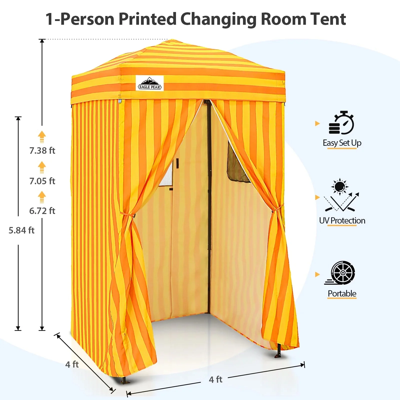 EAGLE PEAK Ultra Compact 4 ft x 4 ft Pop-Up Changing Room Canopy - Flex - Image 118 EAGLE PEAK Ultra Compact 4 ft x 4 ft Pop-Up Changing Room Canopy - Flex - Image 118
