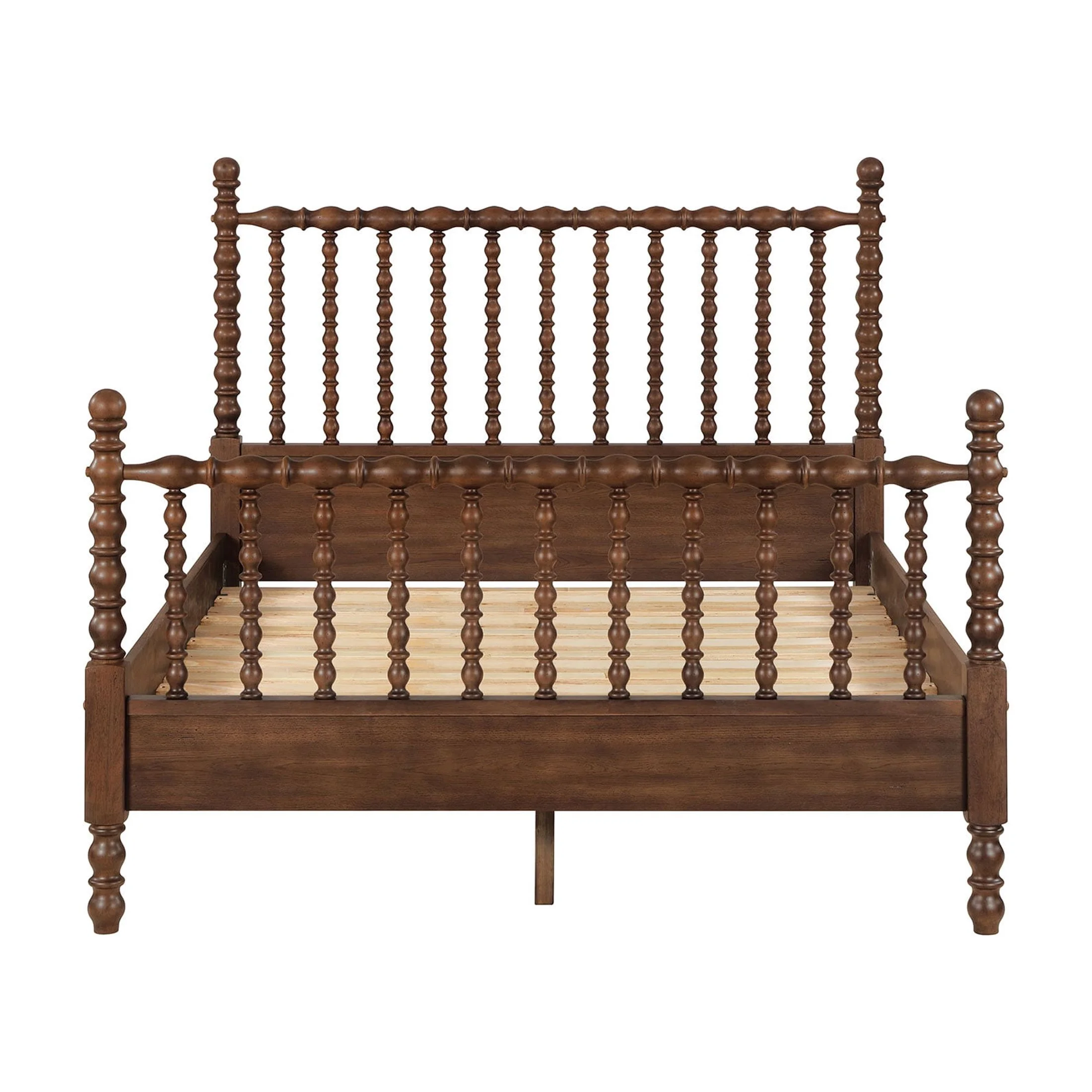 Pioneer Woman Harper Queen-Size Spindle Bed, Homestead Brown - Image 8
