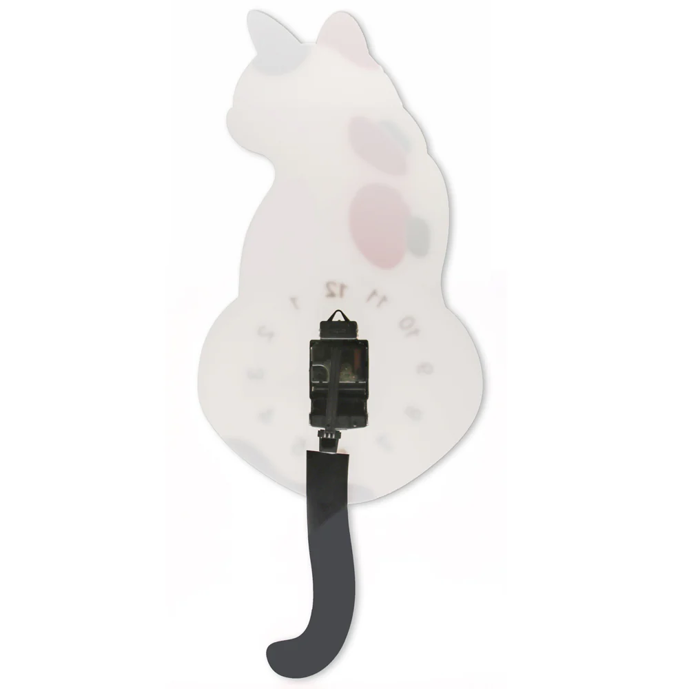 Adorable Cute Cat Wall Clock