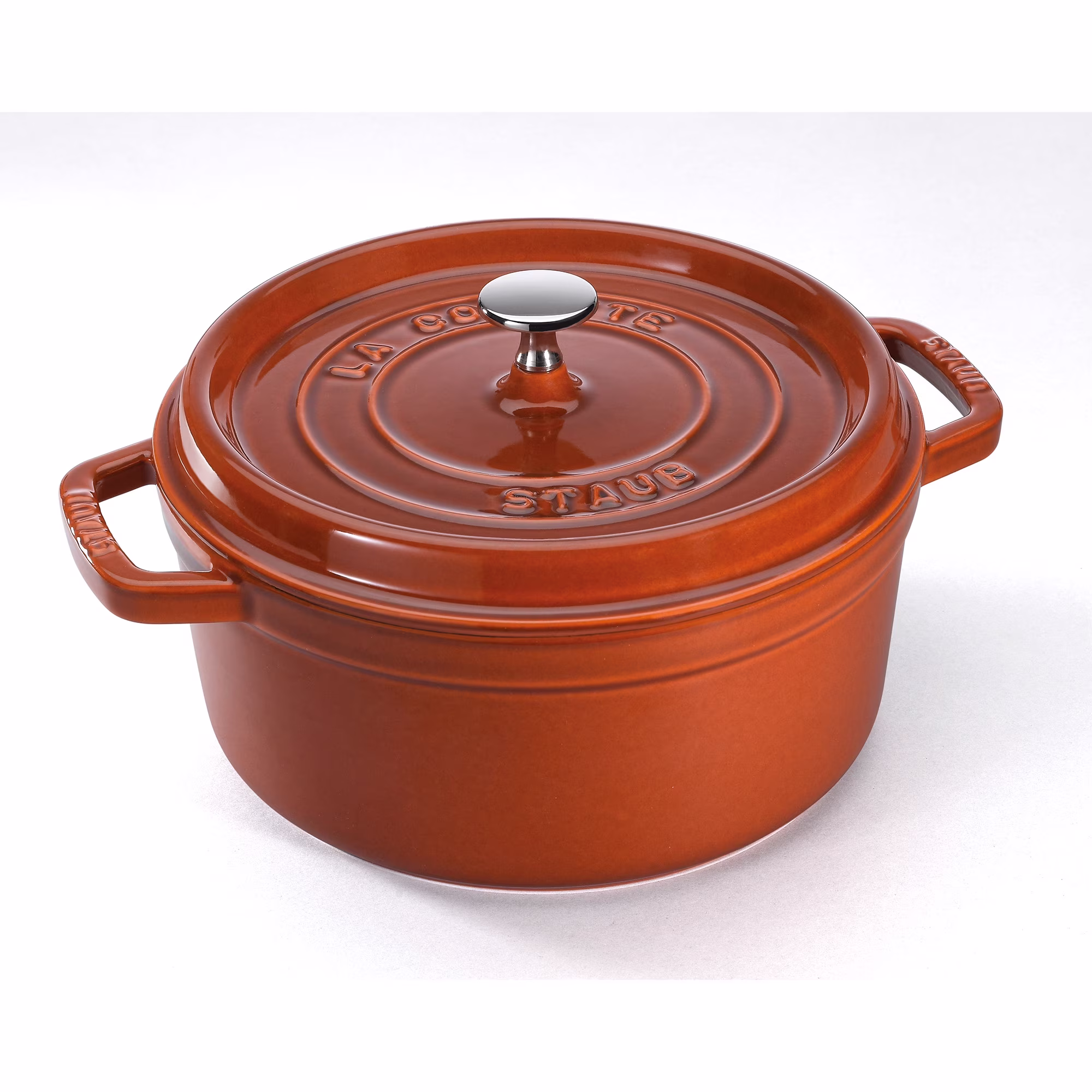 Staub Cast Iron 2.75-qt Round Cocotte - Basil - Image 7