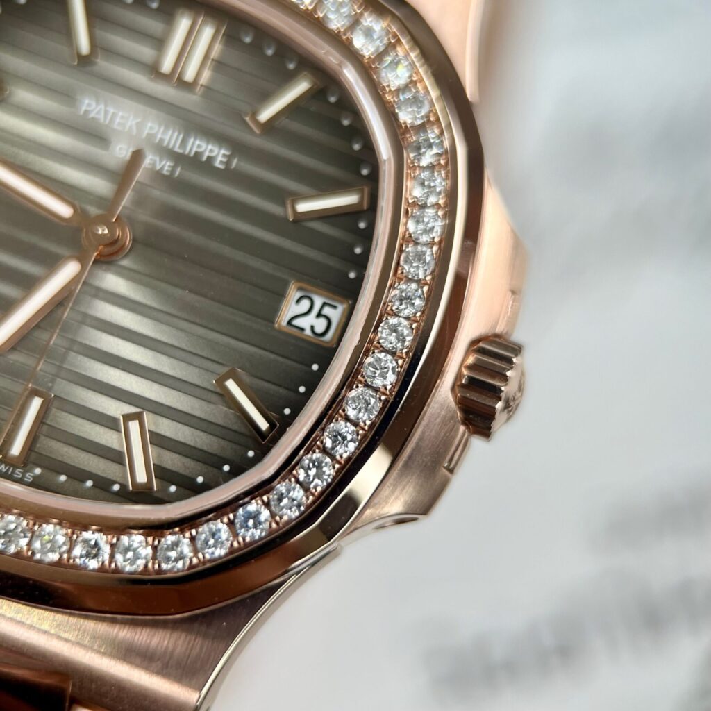 Patek Philippe Best Replica Watch Nautilus 5711 Gold Wrapped   Moissanite Diamonds Custom 40mm - Top club