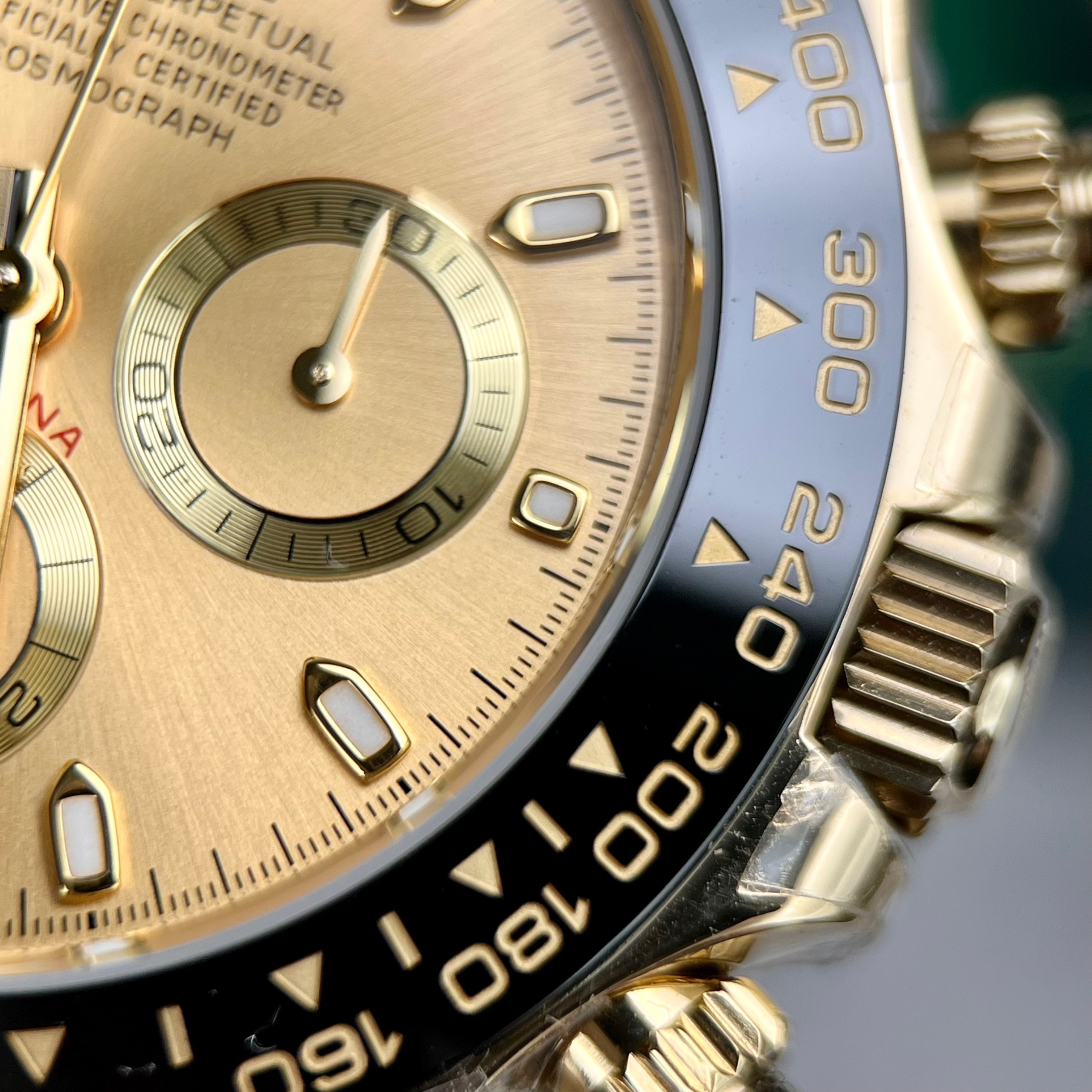 Rolex Replica 1:1 Watch Daytona 116518LN Yellow Champagne Dial 40mm - Top club