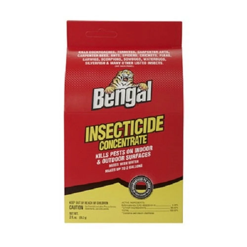 Bengal 33100 2 oz Concentrated Roach Flea Tick Ant Spider Insecticide - Quantity of 12 - Image 2