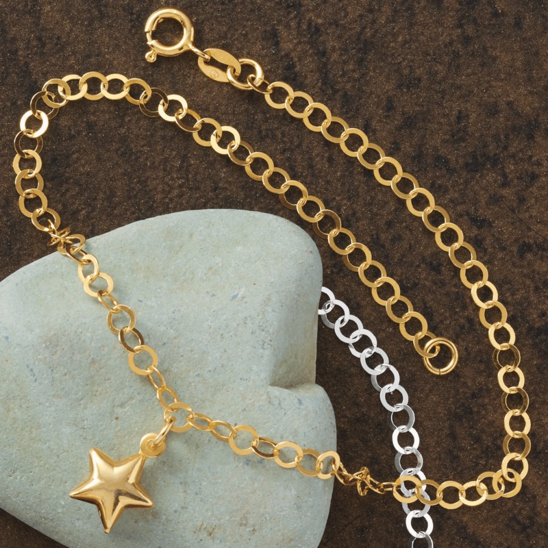 Star Anklet - MIDNIGHT VELVET CATALOG