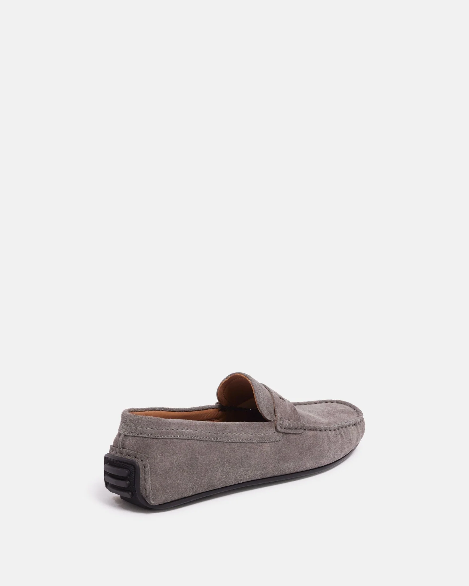 MOCASSINS VITTORE/VEL - En cuir velours souris